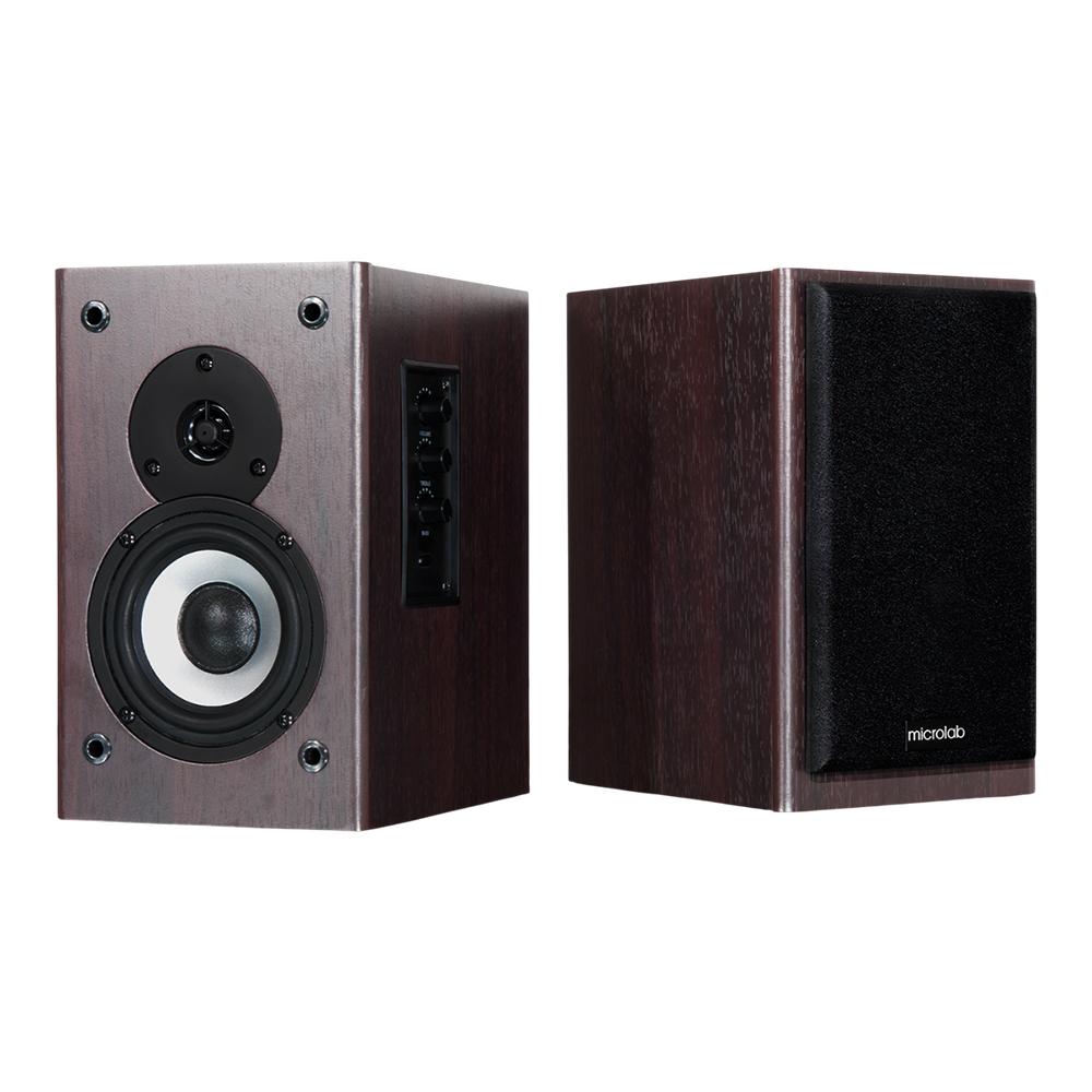 SPEAKER (ลำโพง) MICROLAB B72 - BROWN