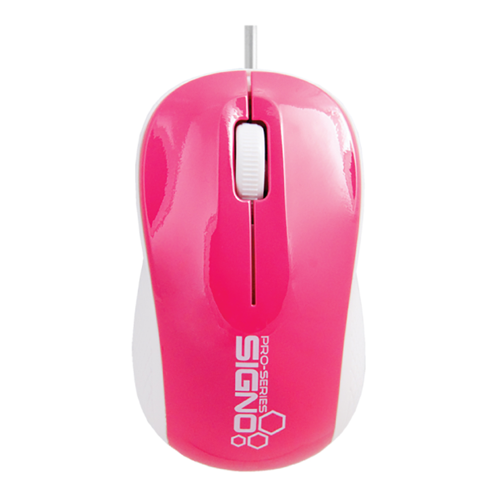 MOUSE (เมาส์) SIGNO BESICO MO-250 - PINK