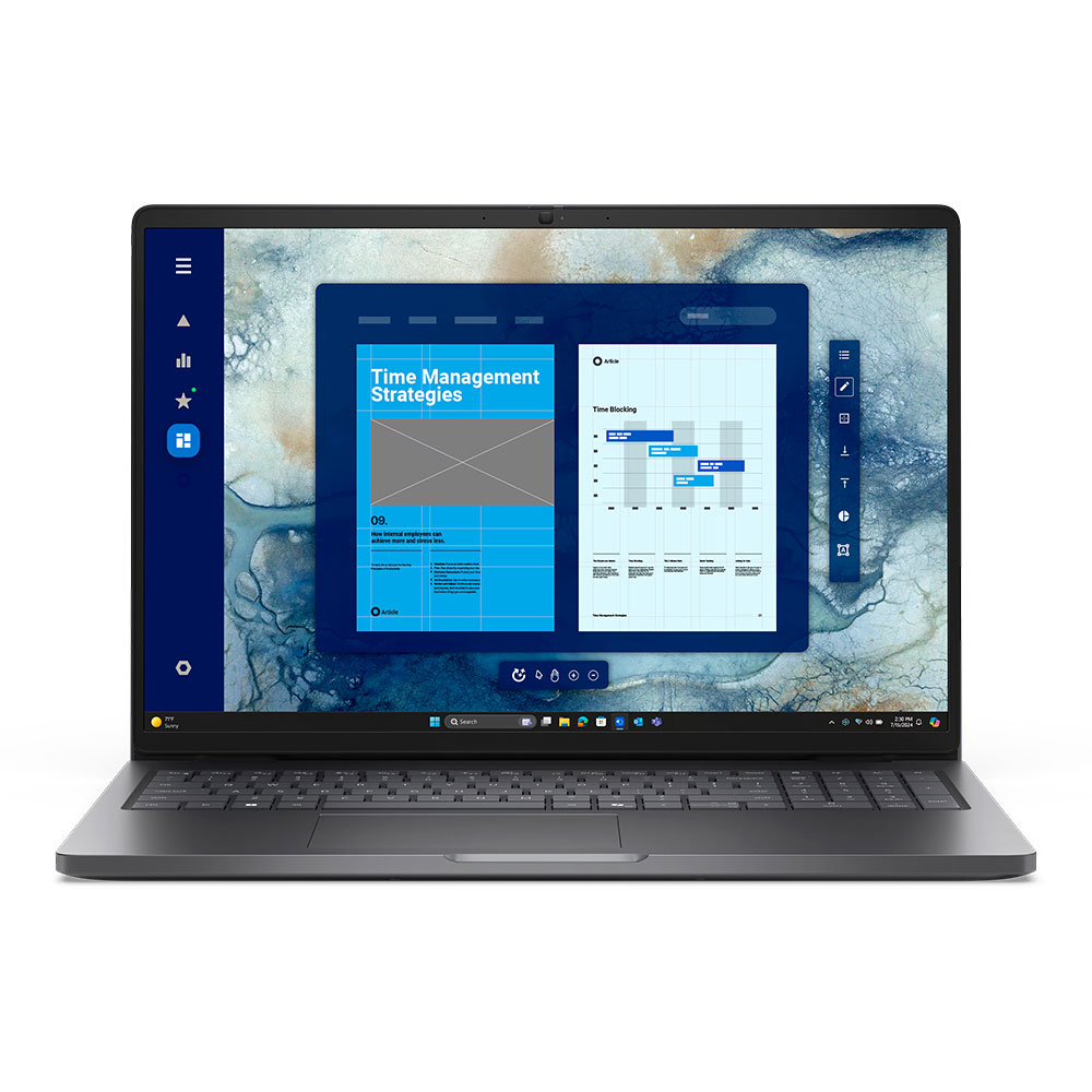 NOTEBOOK (โน้ตบุ๊คสำหรับองค์กร) DELL PRO 16 PC16250 - SNSPC1625002