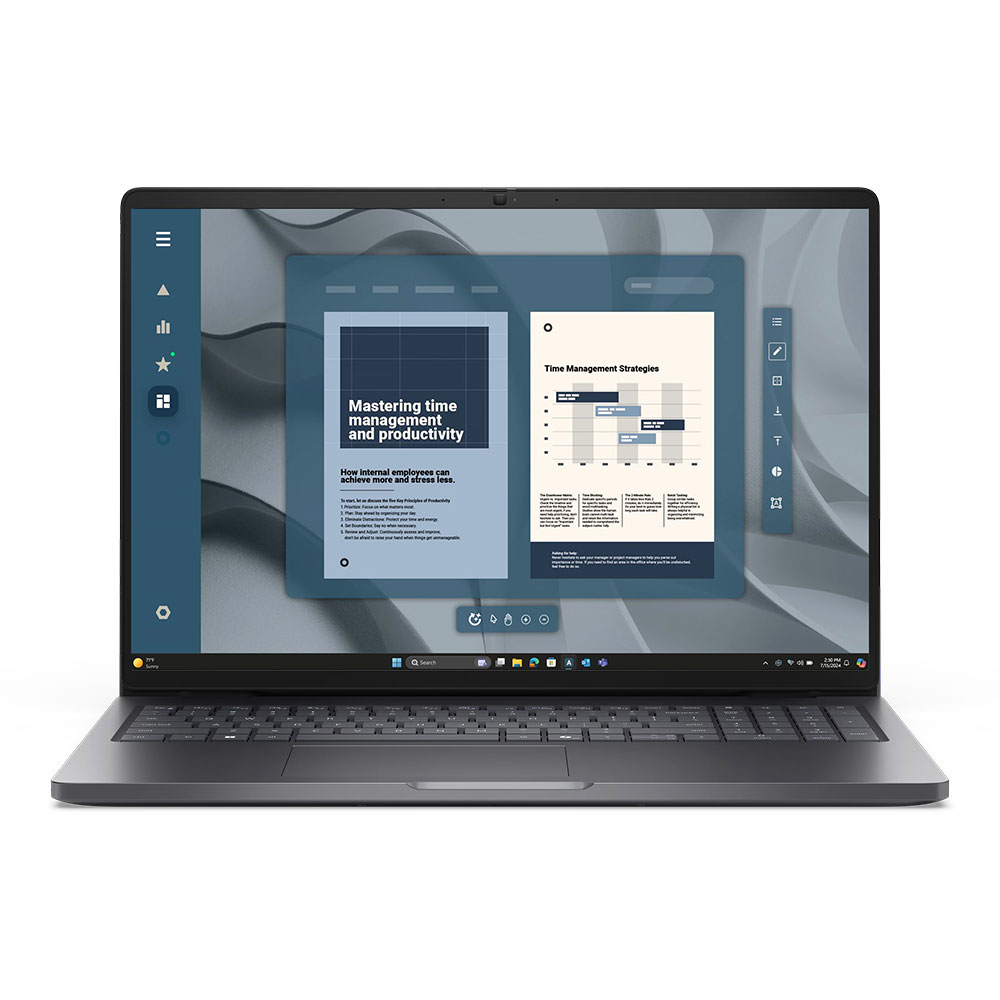 NOTEBOOK (โน้ตบุ๊คสำหรับองค์กร) DELL PRO 16 PC16255 - SNSPC1625501