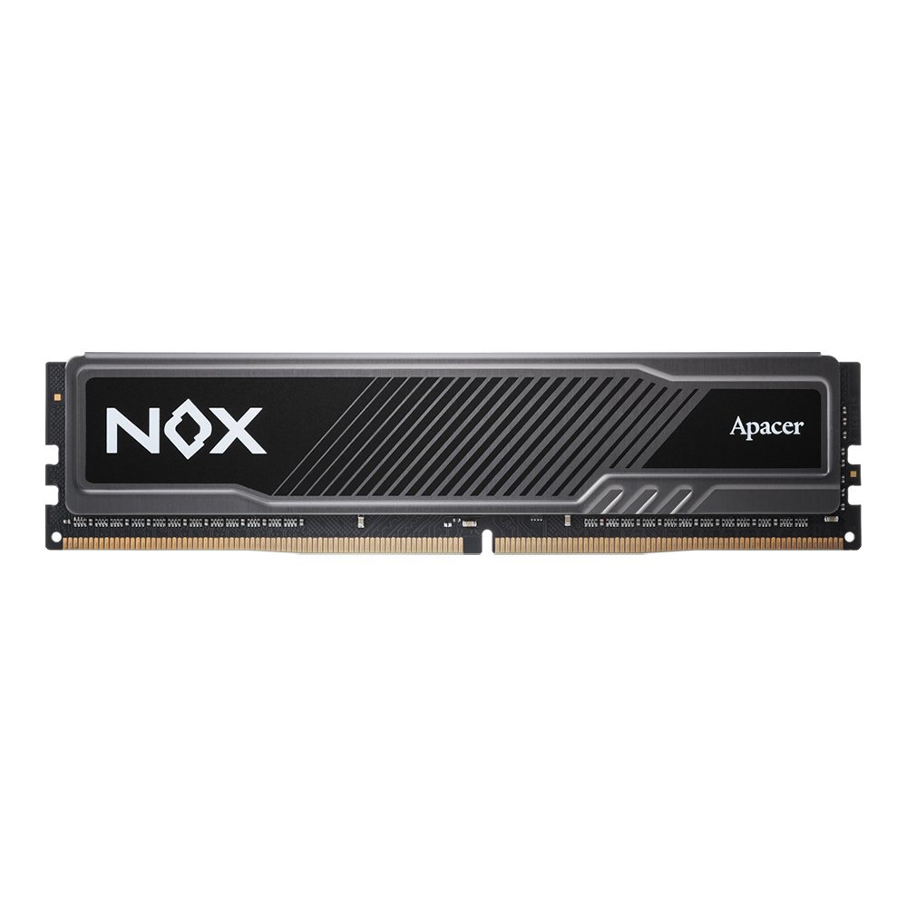 16GB (16GBx1) DDR4 3200MHz RAM (หน่วยความจำ) APACER NOX DDR4 - INTEL XMP CL16 BLACK AH4U16G32C28YMBAA-1