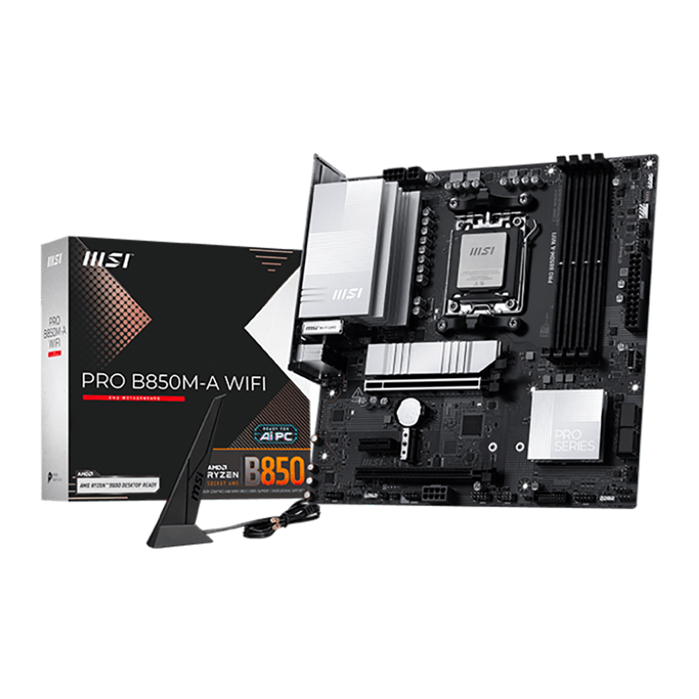 MSI Pro B850M-A WiFi DDR5 Micro-ATX