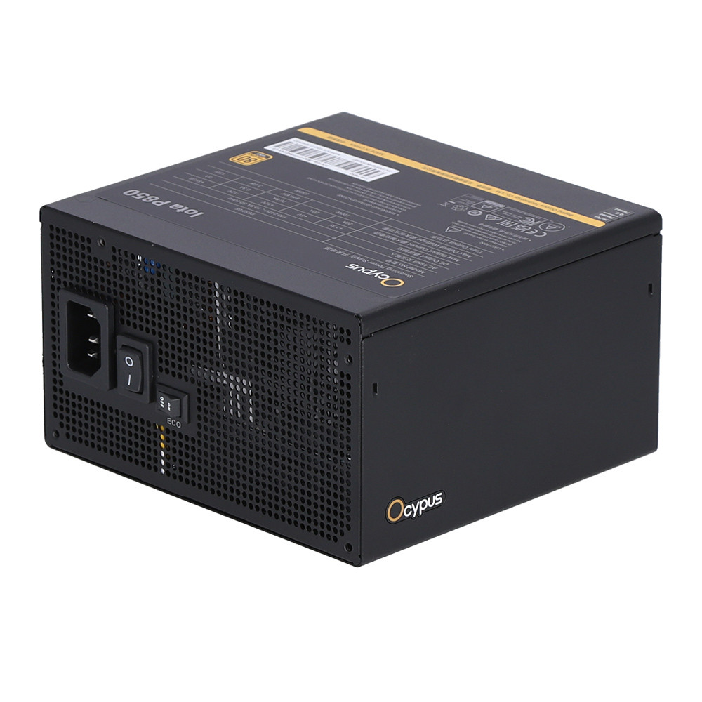 POWER SUPPLY (อุปกรณ์จ่ายไฟ) OCYPUS IOTA P850 - 850W 80 PLUS GOLD ATX BLACK