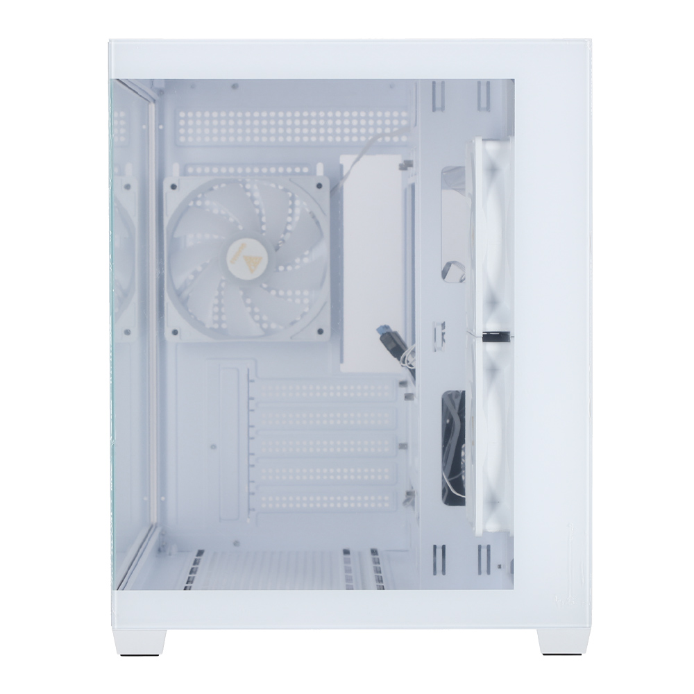 CASE (เคส) GAMDIAS AURA GC10M V2 WH ARGB - MICRO-ATX WHITE