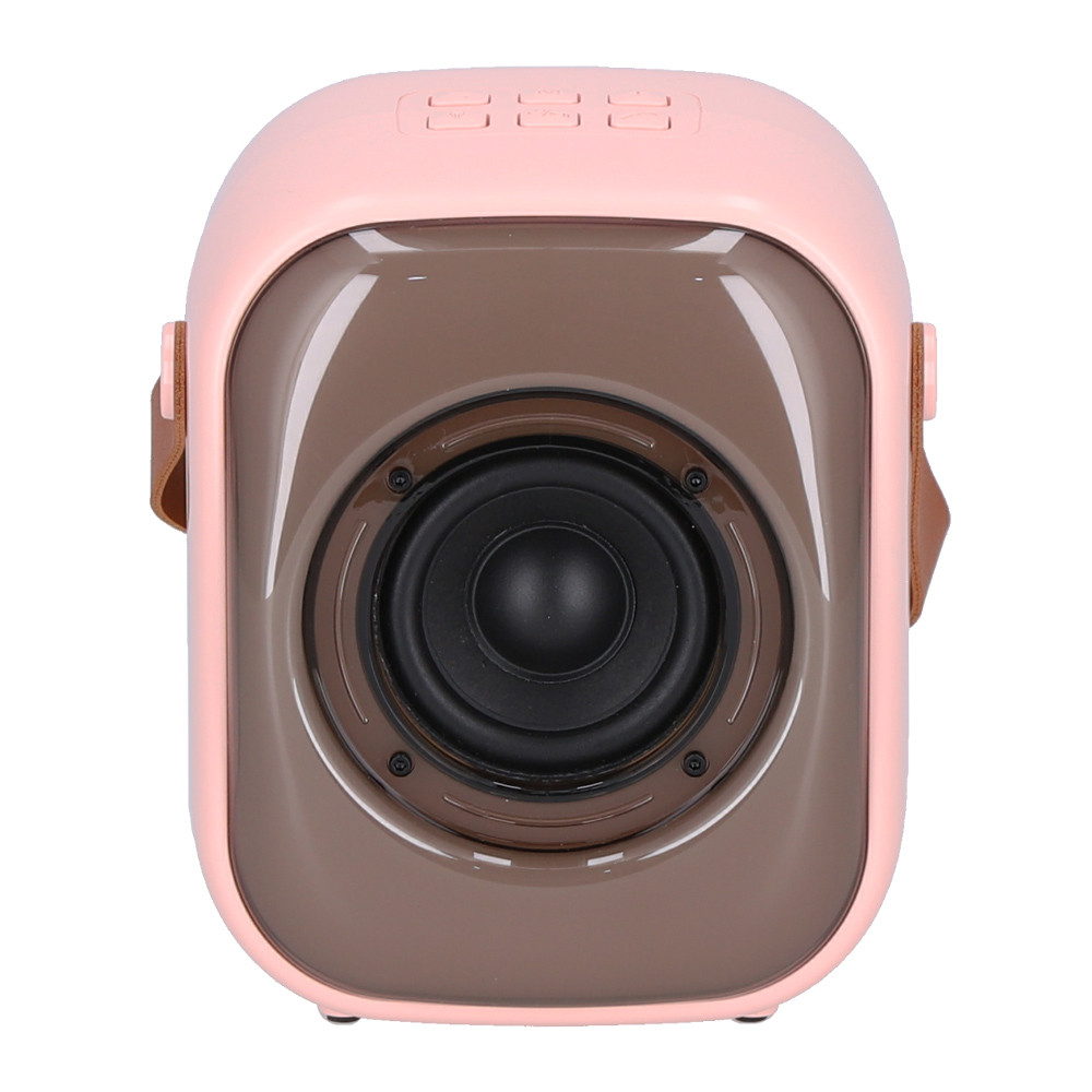 BLUETOOTH SPEAKER (ลำโพงบลูทูธ) ONIKUMA L7 RGB WITH MIC - PINK