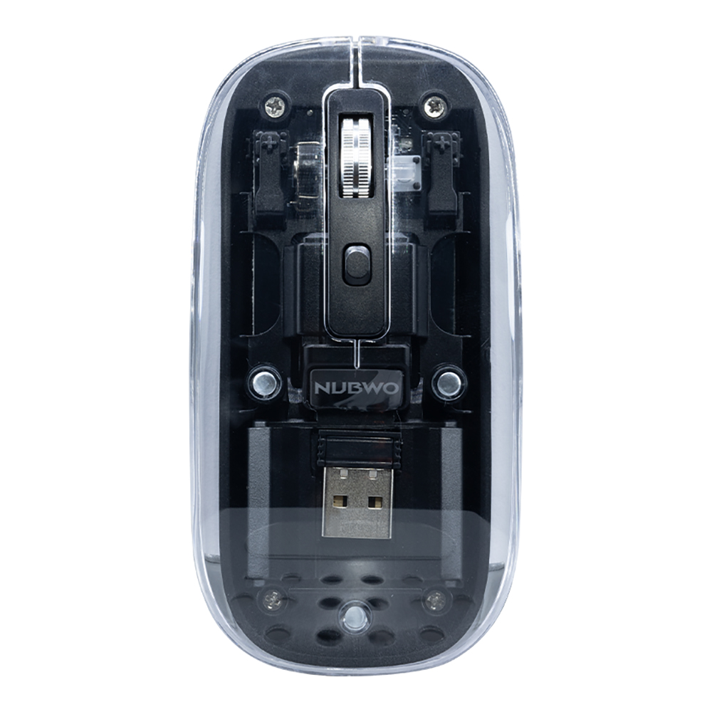 WIRELESS MOUSE (เมาส์ไร้สาย) NUBWO NMB038 - BLACK