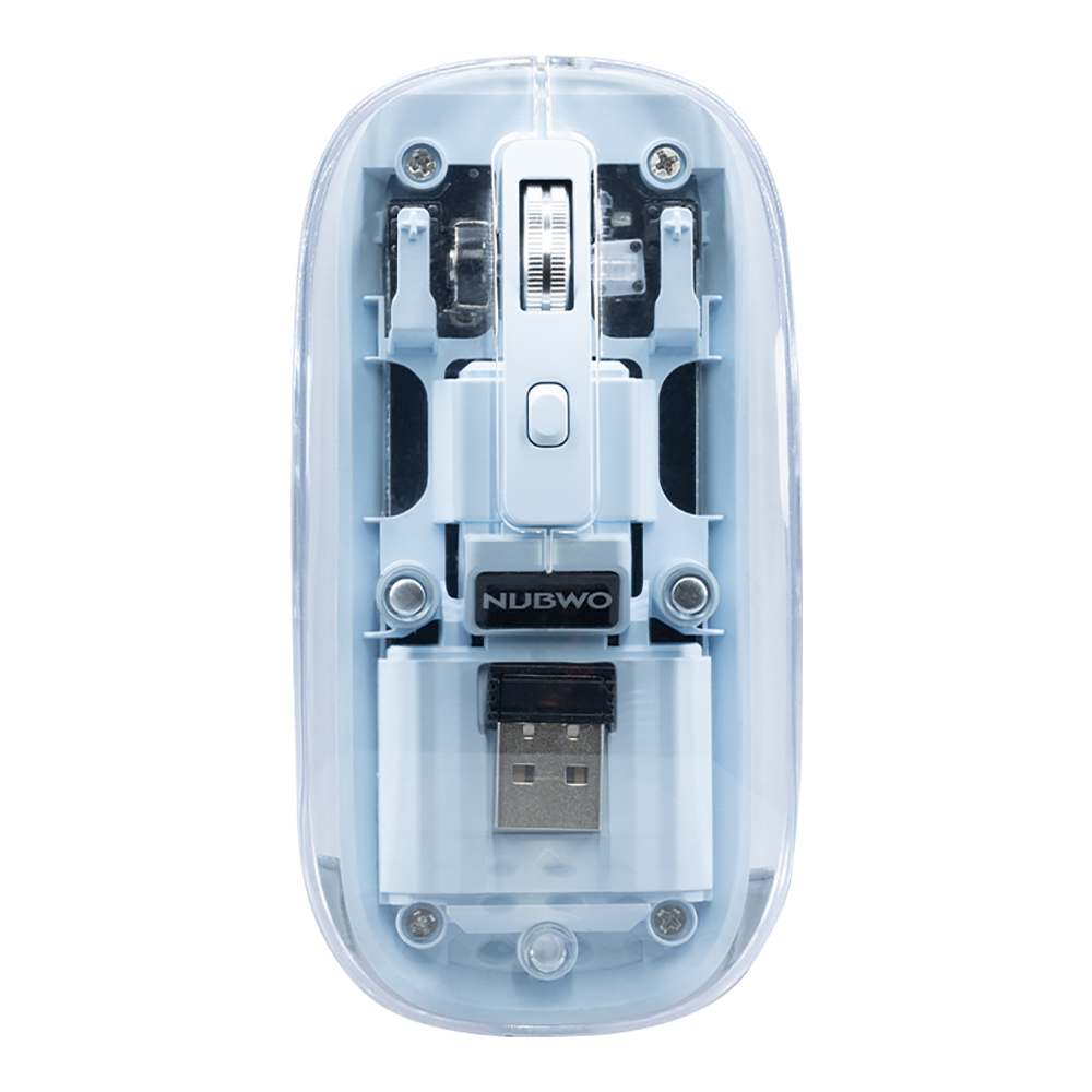 WIRELESS MOUSE (เมาส์ไร้สาย) NUBWO NMB038 - BLUE