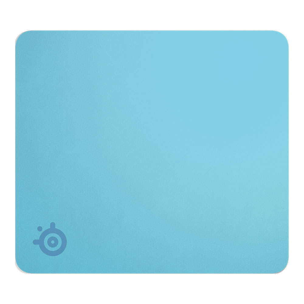 MOUSE PAD (เมาส์แพด) STEELSERIES QCK LARGE - 450 x 400 x 2 MM AQUA