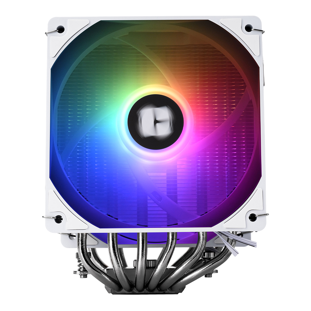 CPU AIR COOLER (พัดลมซีพียู) THERMALRIGHT PEERLESS ASSASSIN 120 DIGITAL ARGB WHITE