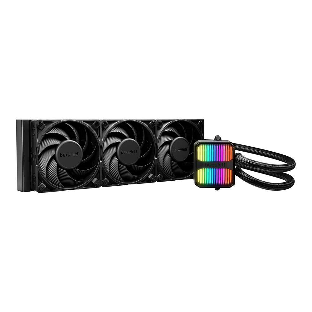CPU LIQUID COOLER (ระบบระบายความร้อนด้วยน้ำ) BE QUIET SILENT LOOP 3 360MM - BLACK