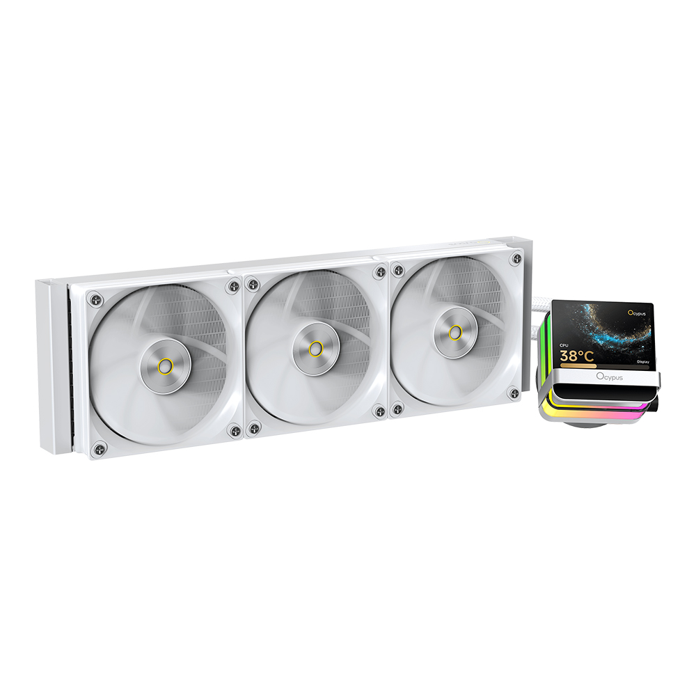 CPU LIQUID COOLER (ระบบระบายความร้อนด้วยน้ำ) OCYPUS SIGMA L36 PRO - WHITE
