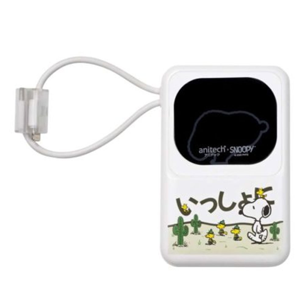 POWER BANK (พาวเวอร์แบงค์) ANITECH X SNOOPY PB10-B 10000mAh - WHITE