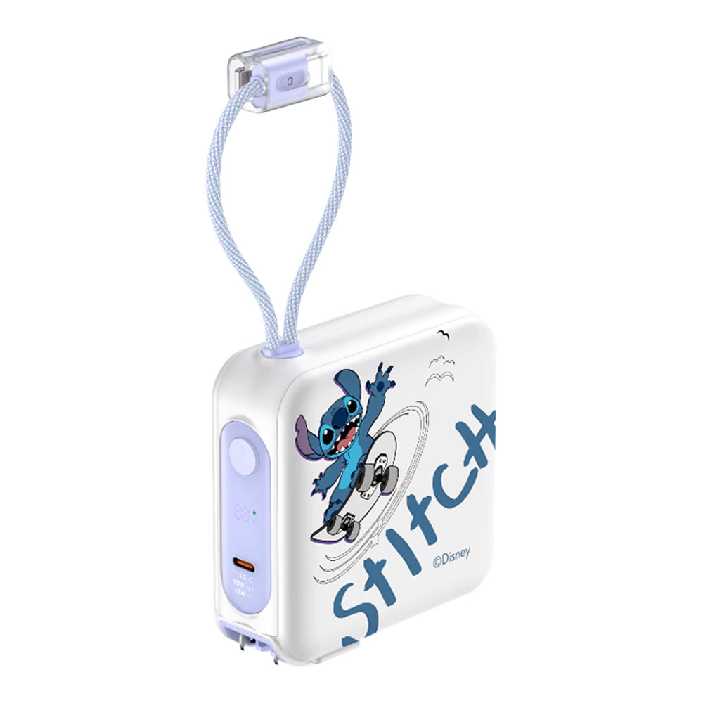 POWER BANK (พาวเวอร์แบงค์) VEGER VPC15-02PD PRO S1 15000mAh DISNEY COLLECTION - STITCH
