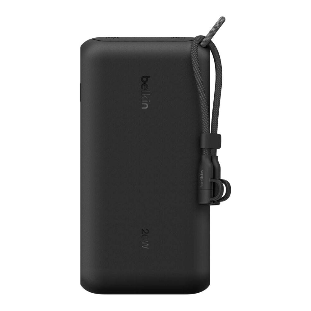 POWER BANK (พาวเวอร์แบงค์) BELKIN BOOSTCHARGE 20K WITH DISPLAY - BLACK BPB028FQBK
