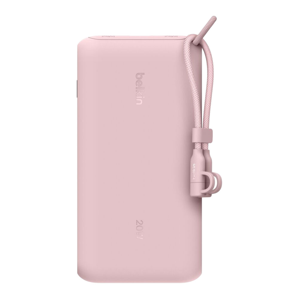 POWER BANK (พาวเวอร์แบงค์) BELKIN BOOSTCHARGE 20K WITH DISPLAY - PINK BPB028FQPK