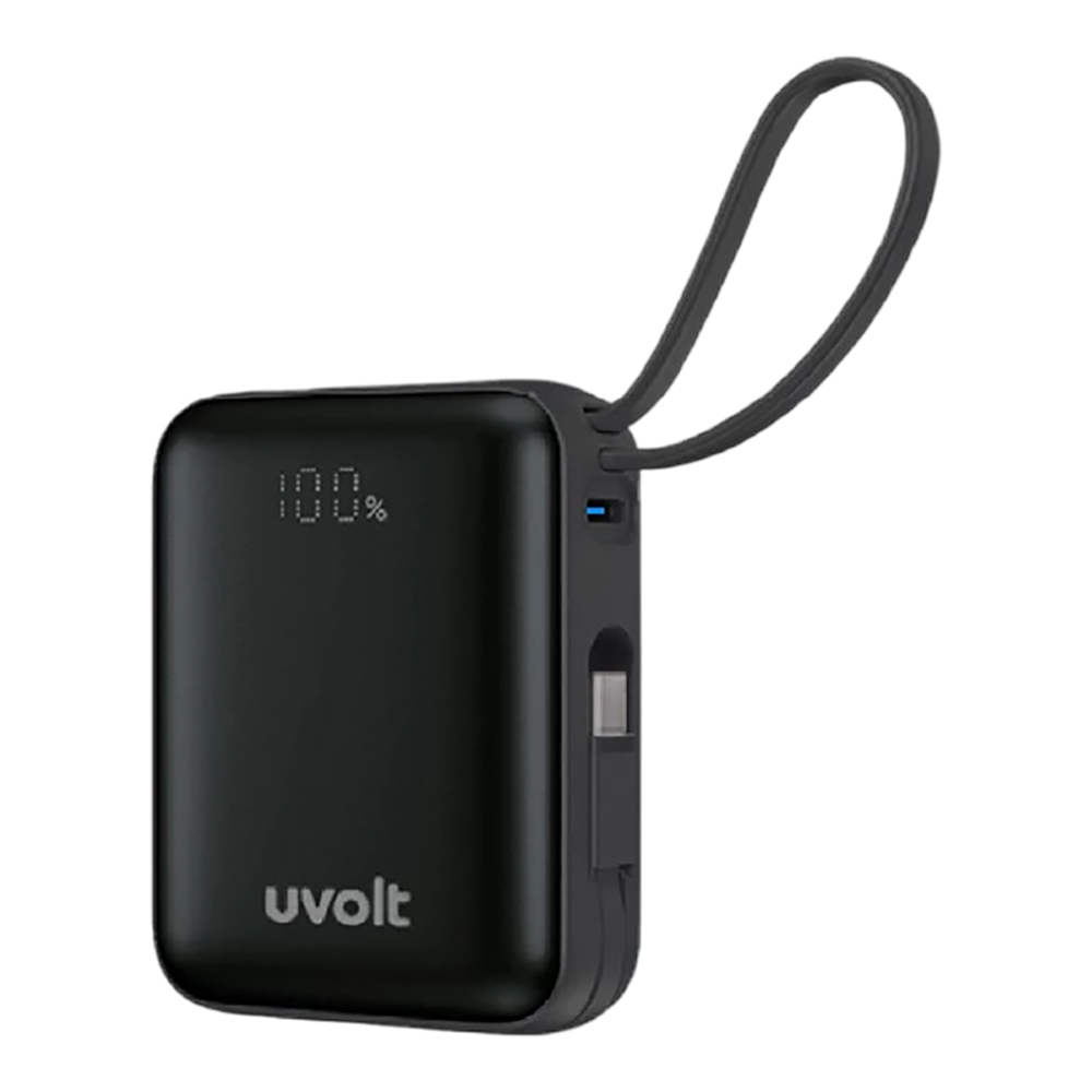 POWER BANK (พาวเวอร์แบงค์) UVOLT UVP10C-04 - SUPER MINI FAST CHARGING 10000mAh PD22.5W BLACK