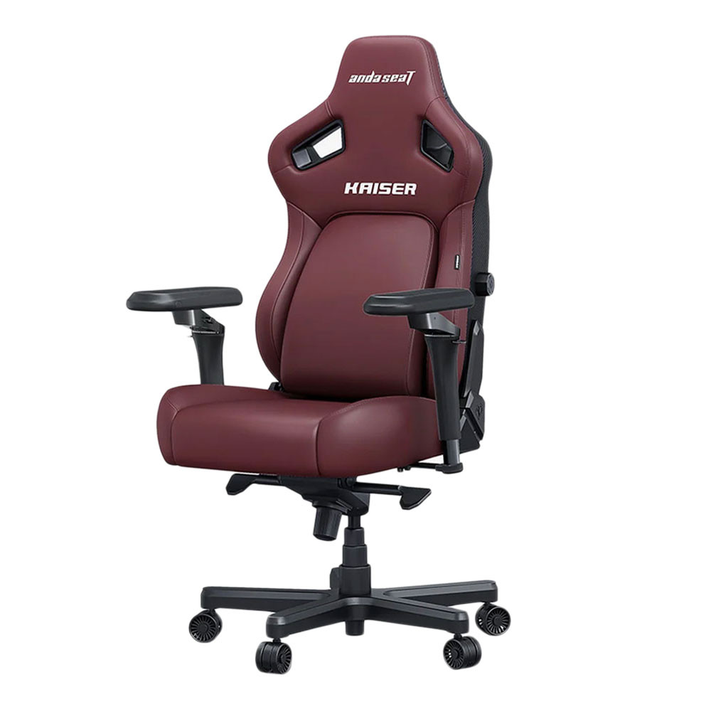 GAMING CHAIR (เก้าอี้เกมมิ่ง) ANDA SEAT KAISER 4 6D SERIES SIZE XL - AD12YDDC-XLL-20-A-P3 RED MAROON