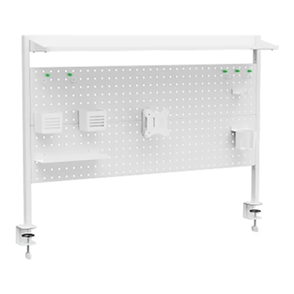 PEGBOARD (เพ็กบอร์ดสำหรับยึดจอมอนิเตอร์) ERGONOZ EGN-PANEL02-120-W - WHITE