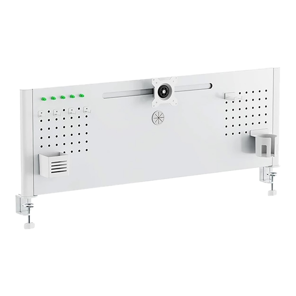 PEGBOARD (เพ็กบอร์ดสำหรับยึดจอมอนิเตอร์) ERGONOZ EGN-PANEL01-140-W - WHITE