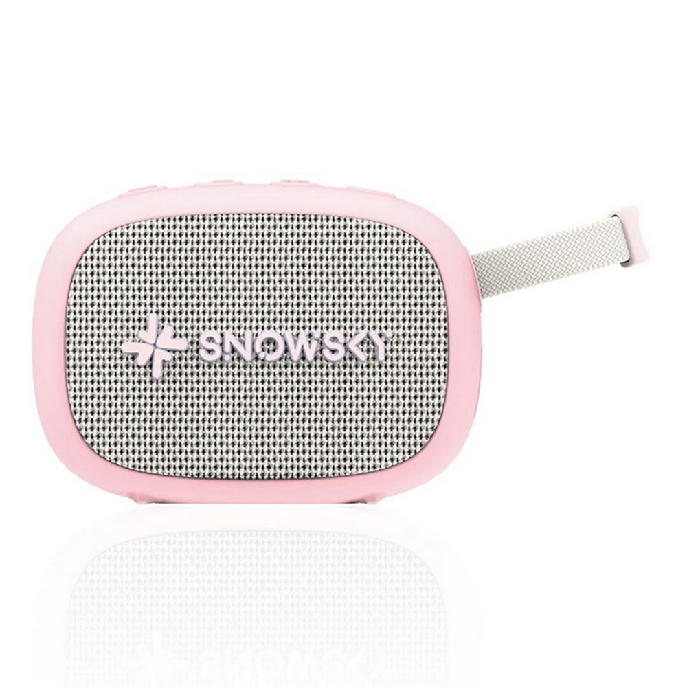 SPEAKER BLUETOOTH (ลำโพงบลูทูธ) SNOWSKY ANYWHERE IPX6 - PINK