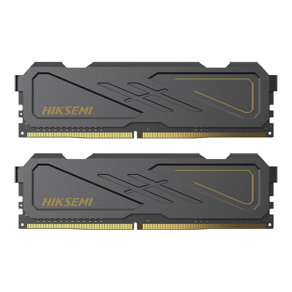 16GB (8GBx2) DDR4 3200MHz RAM (หน่วยความจำ) HIKSEMI ARMOR DDR4 - BLACK HSC416U32D3