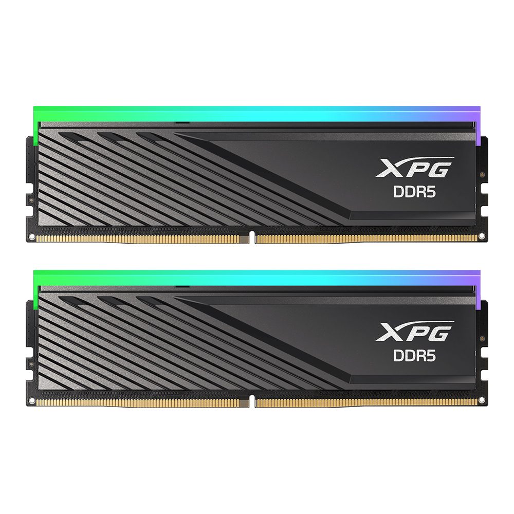 32GB (16GBx2) DDR5 6000MHz RAM (หน่วยความจำ) ADATA XPG LANCER BLADE RGB DDR5 - AMD EXPO INTEL XMP CL36 BLACK AX5U6000C3616G-DTLABRBK