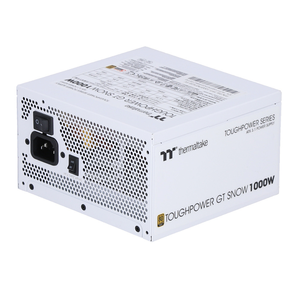 Thermaltake Toughpower GT Snow 1000W - 1000W 80 PLUS Gold ATX White