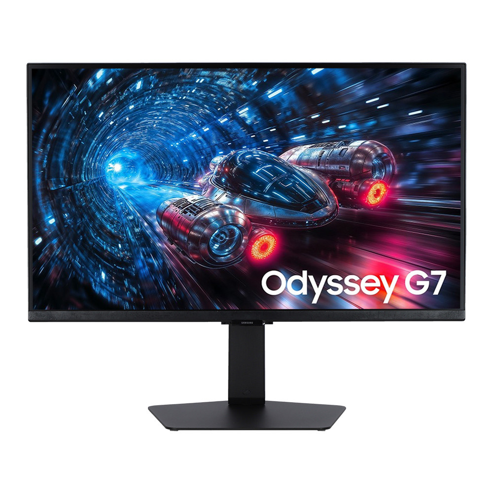 Monitor (จอมอนิเตอร์) Samsung Odyssey G7 G70F LS27FG702EEXXT - 27 Inch IPS 4K 180Hz FHD 360Hz Dual Mode AMD FreeSync Premium G-Sync Compatible