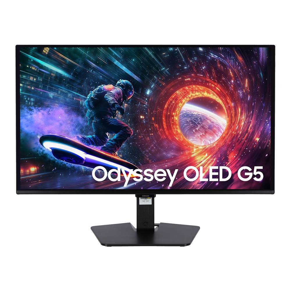 Monitor (จอมอนิเตอร์) Samsung Odyssey OLED G5 G50SF LS27FG502SEXXT - 27 Inch OLED 2K 180Hz AMD FreeSync G-Sync Compatible