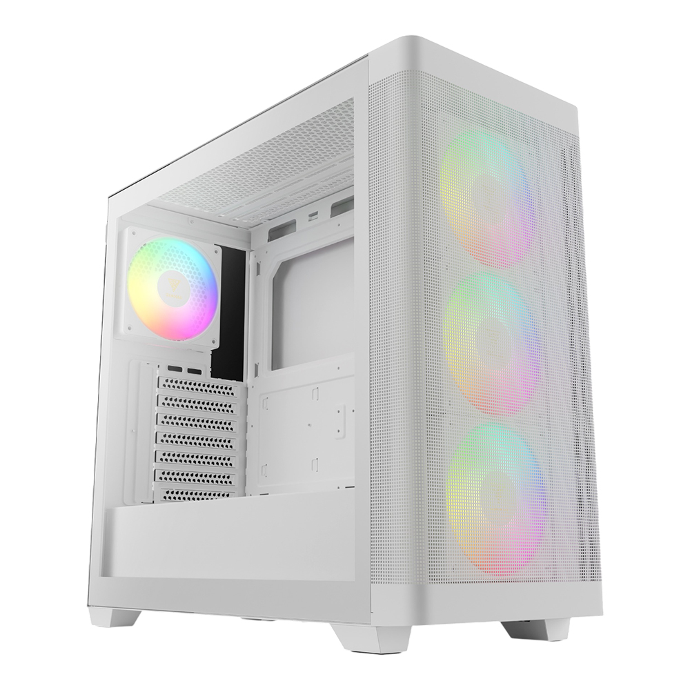 CASE (เคส) GAMDIAS ATHENA M3 WH - E-ATX WHITE
