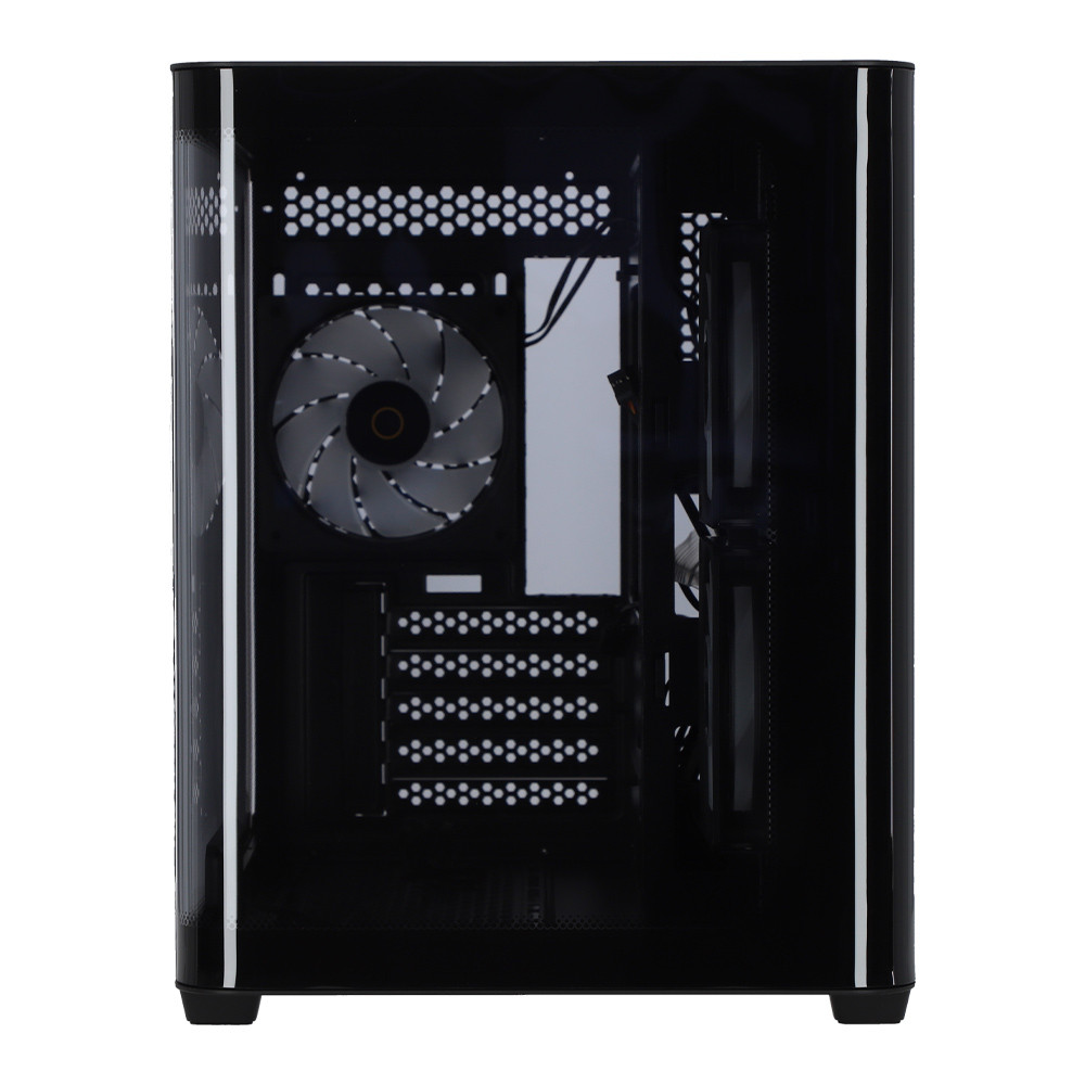 CASE (เคส) OCYPUS IOTA C50 CURVE ARGB - MICRO-ATX BLACK