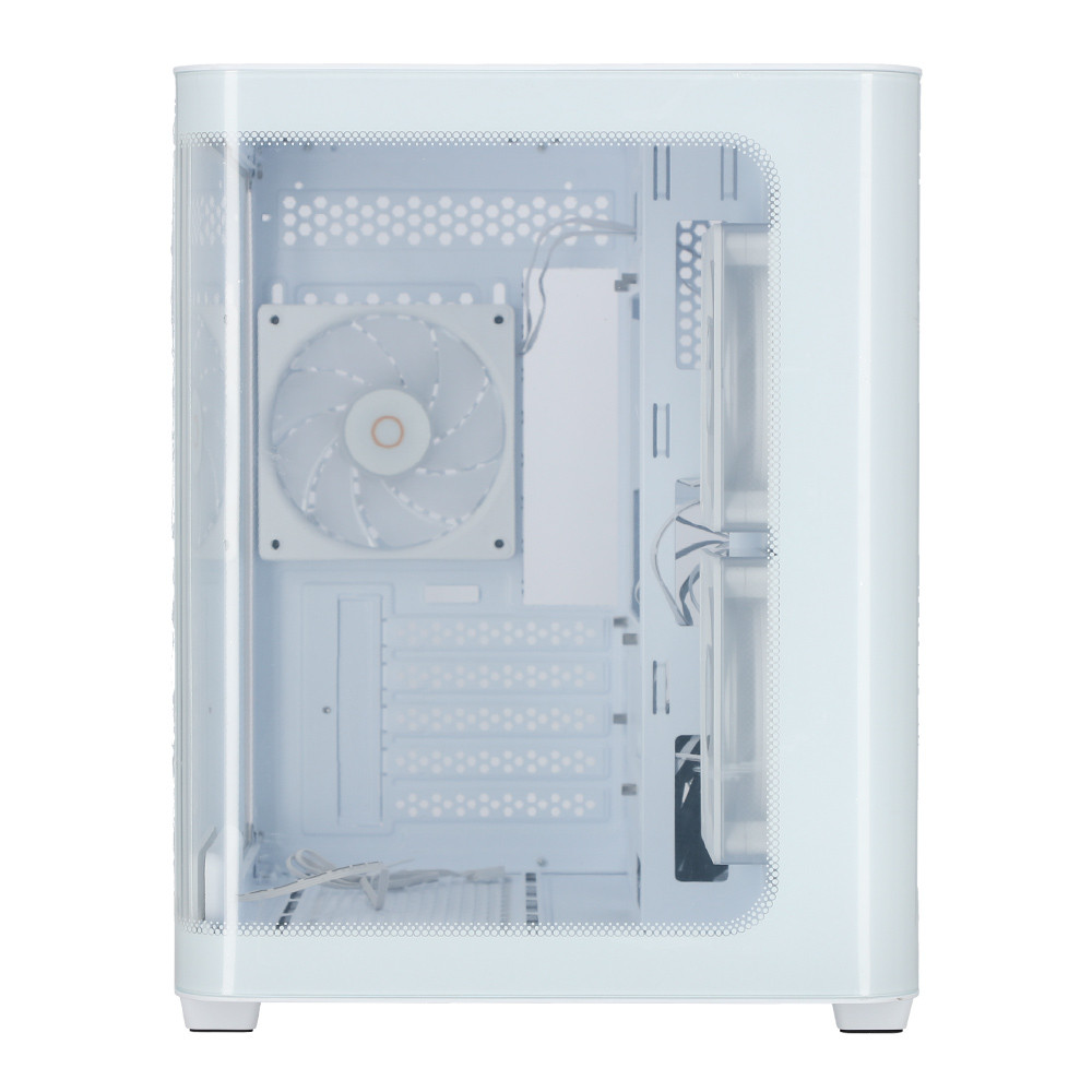 CASE (เคส) OCYPUS IOTA C50 CURVE ARGB - MICRO-ATX WHITE