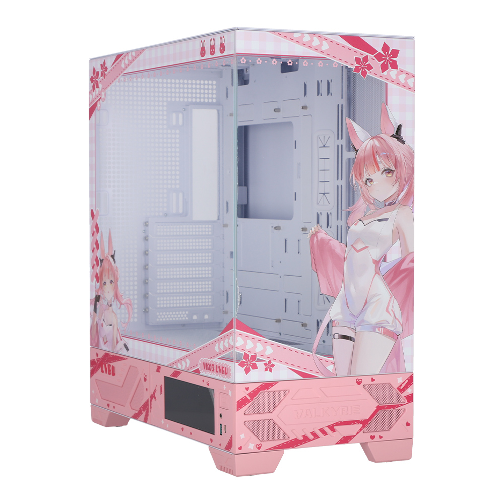 CASE (เคส) VALKYRIE VK03 LCD - ATX LVBU
