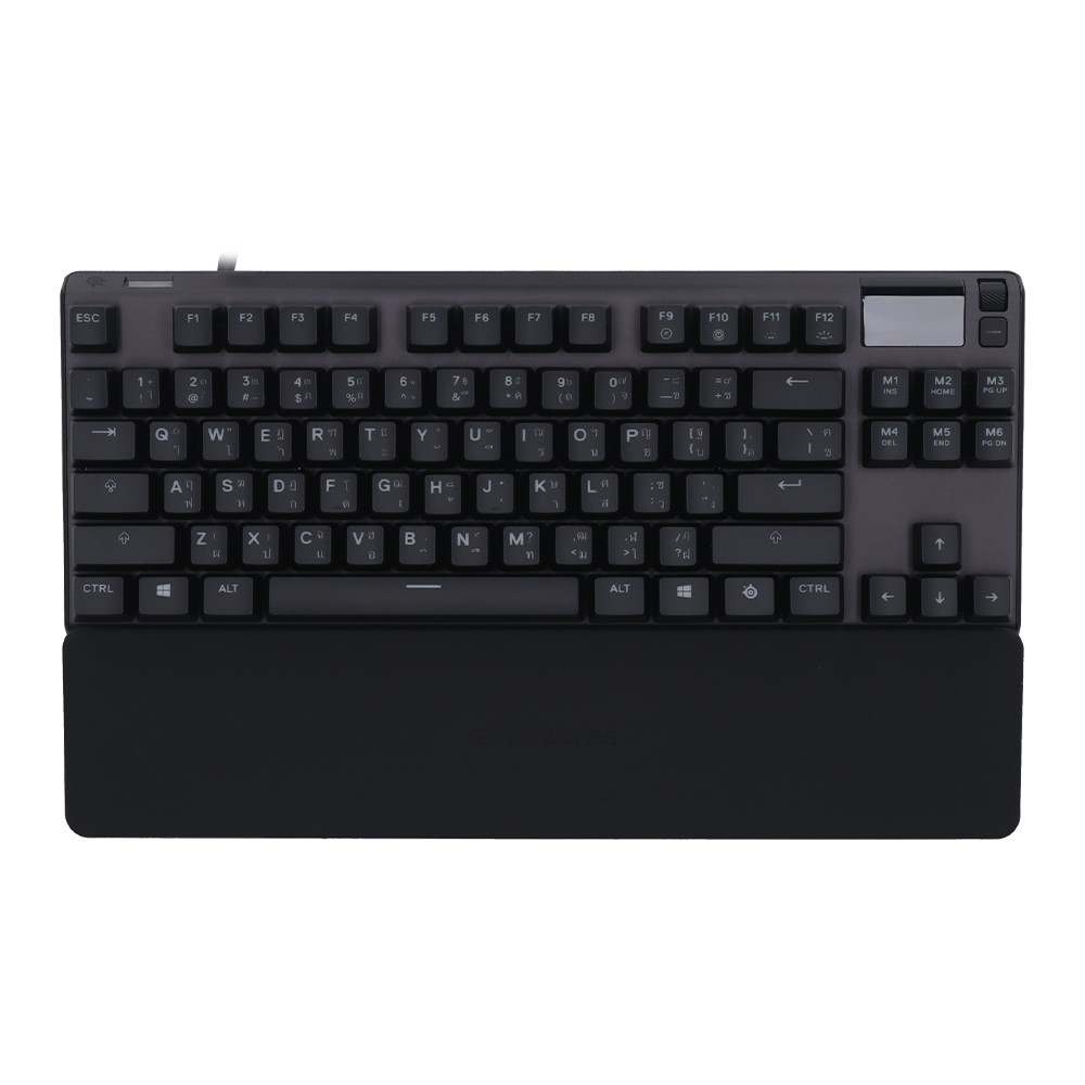 KEYBOARD (คีย์บอร์ด) STEELSERIES APEX 7 TKL - BLUE SWITCH RGB EN/TH BLACK