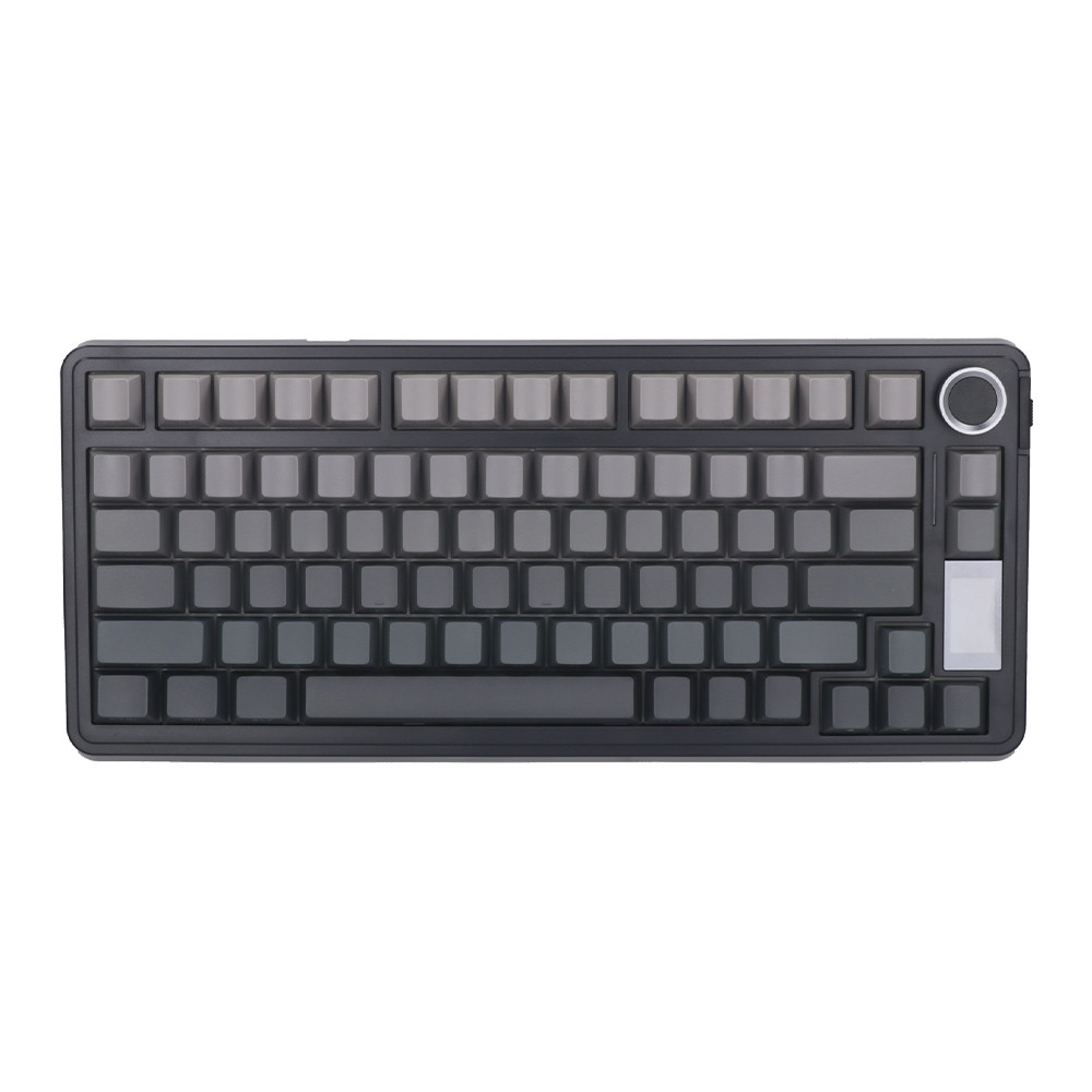WIRELESS KEYBOARD (คีย์บอร์ดไร้สาย) AULA S75PRO - SKY BLUE SWITCH RGB EN GRADIENT GRAY