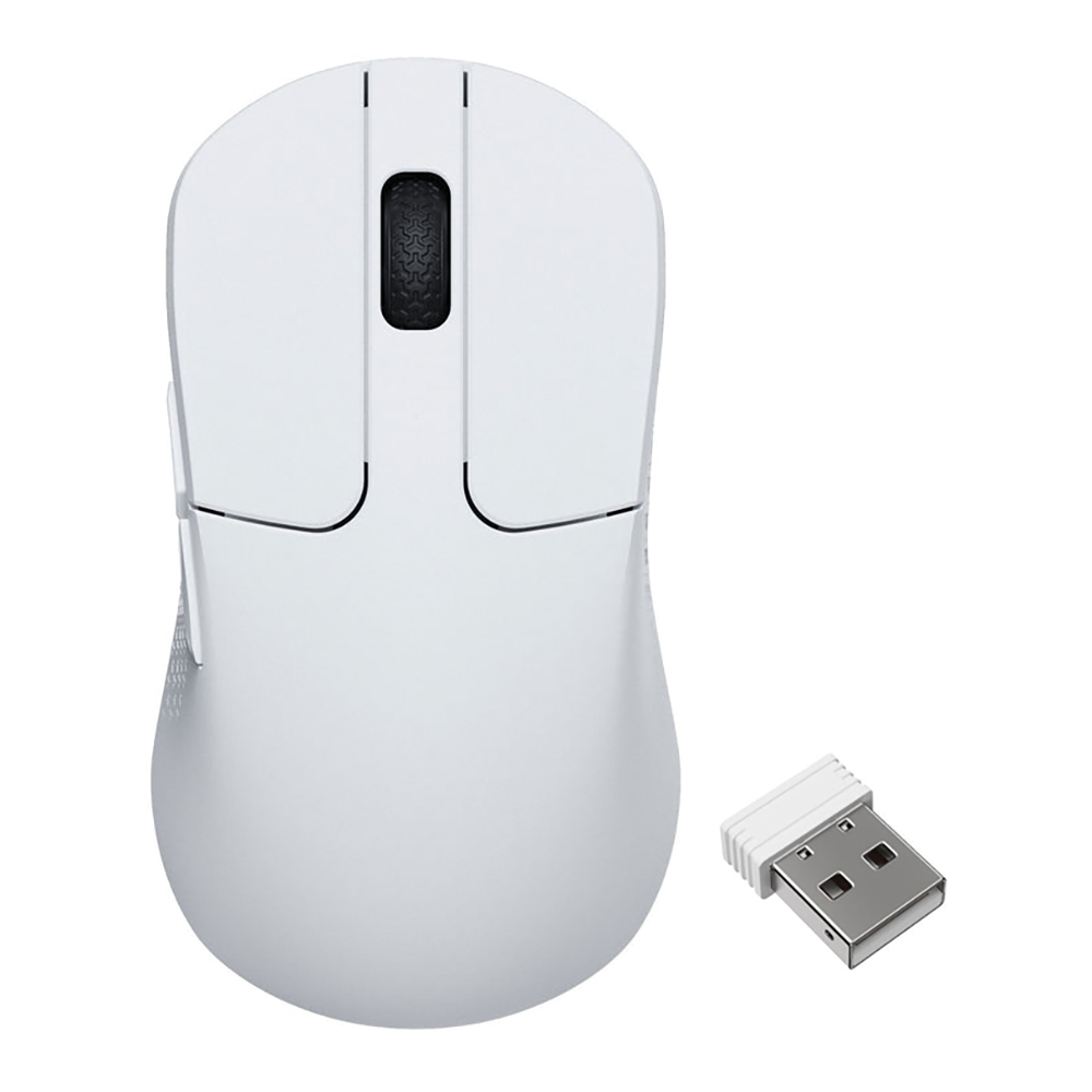 WIRELESS MOUSE (เมาส์ไร้สาย) KEYCHRON M3 MINI V2 8K - WHITE M3M-A24