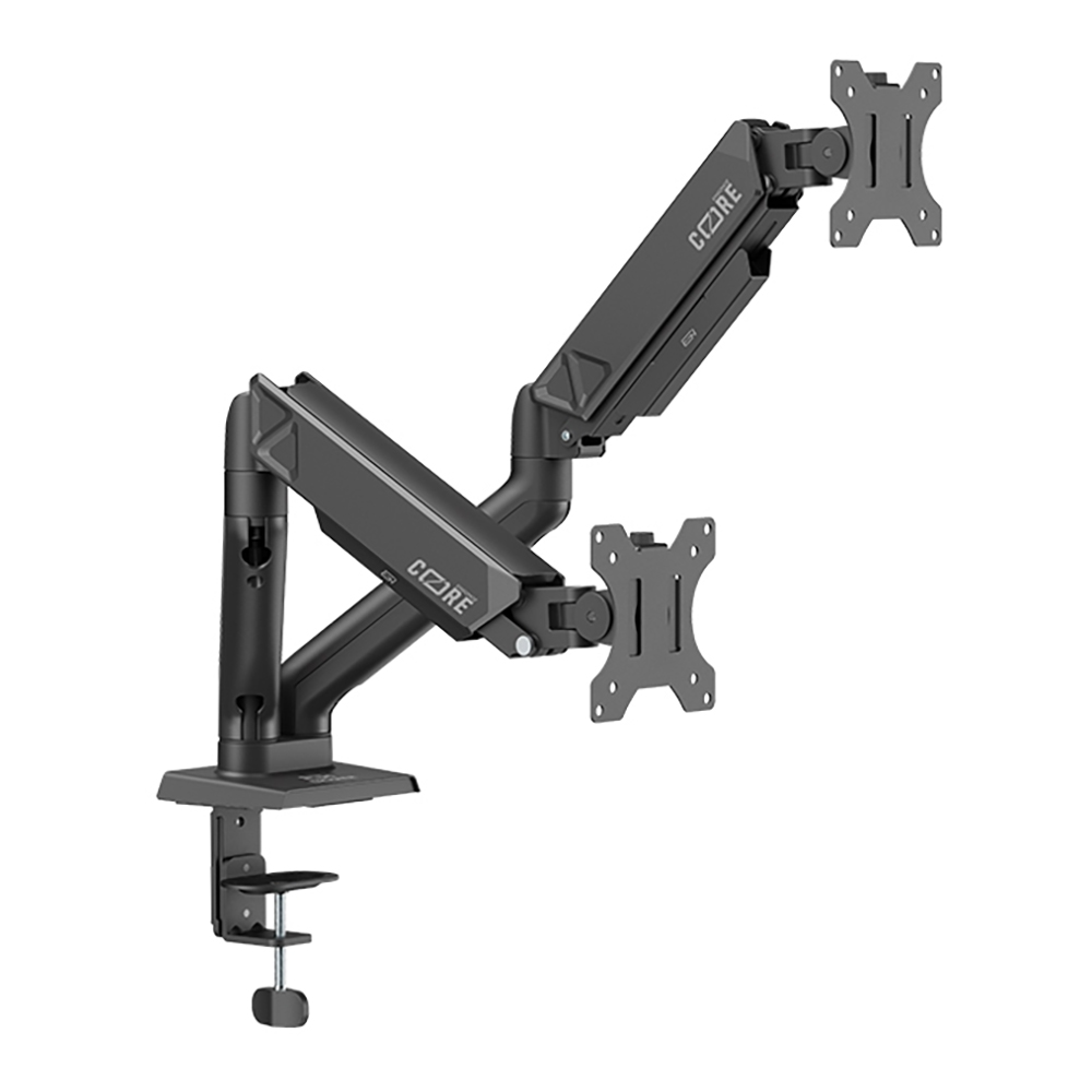 MONITOR ARM (ขาตั้งจอ) ERGONOZ CORE TWIN - BLACK EGN-CORE-D-B