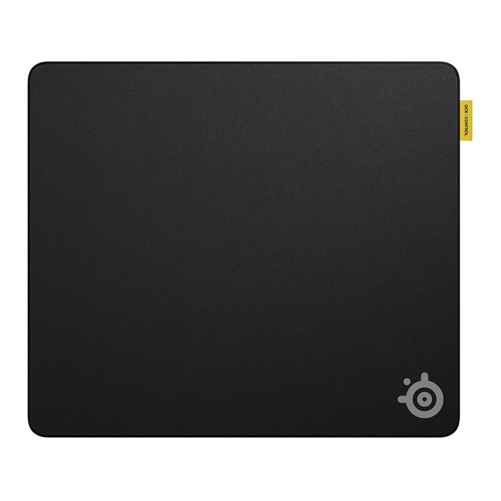 MOUSE PAD (เมาส์แพด) STEELSERIES QCK PERFORMANCE CONTROL SIZE L - 490 x 420 x 3.5 MM BLACK