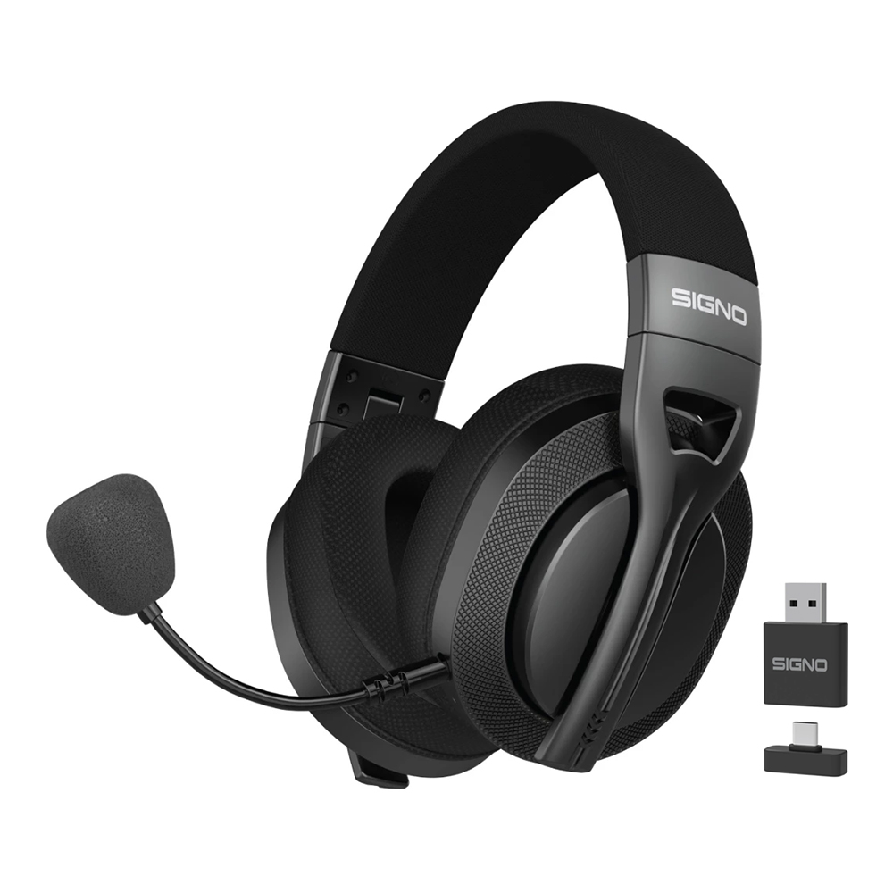 WIRELESS HEADSET (หูฟังไร้สาย) SIGNO ASTRON WP-602BLK - BLACK