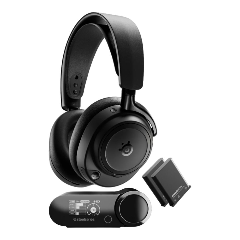 WIRELESS HEADSET (หูฟังไร้สาย) STEELSERIES ARCTIS NOVA ELITE - OBSIDIAN-BLACK