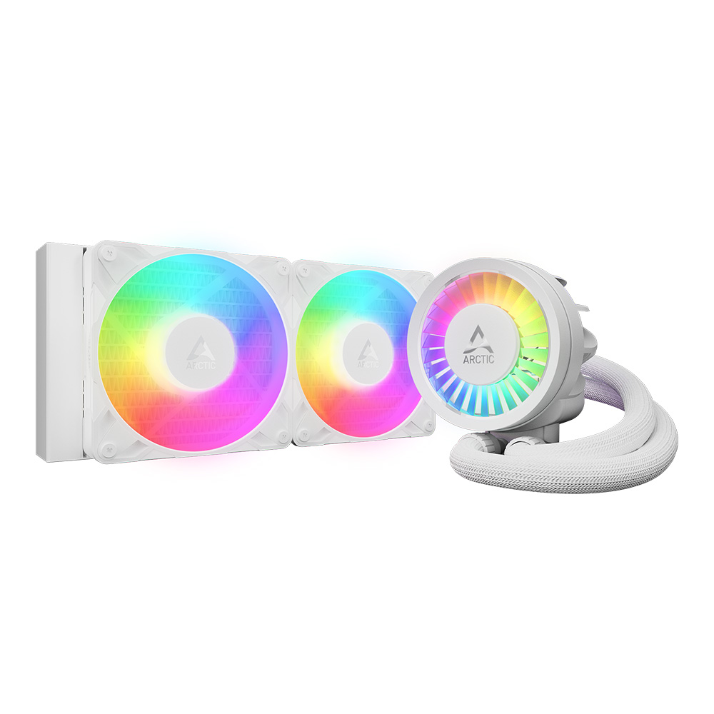 CPU LIQUID COOLER (ระบบระบายความร้อนด้วยน้ำ) ARCTIC LIQUID FREEZER III PRO 240 A-RGB - WHITE ACFRE00186A