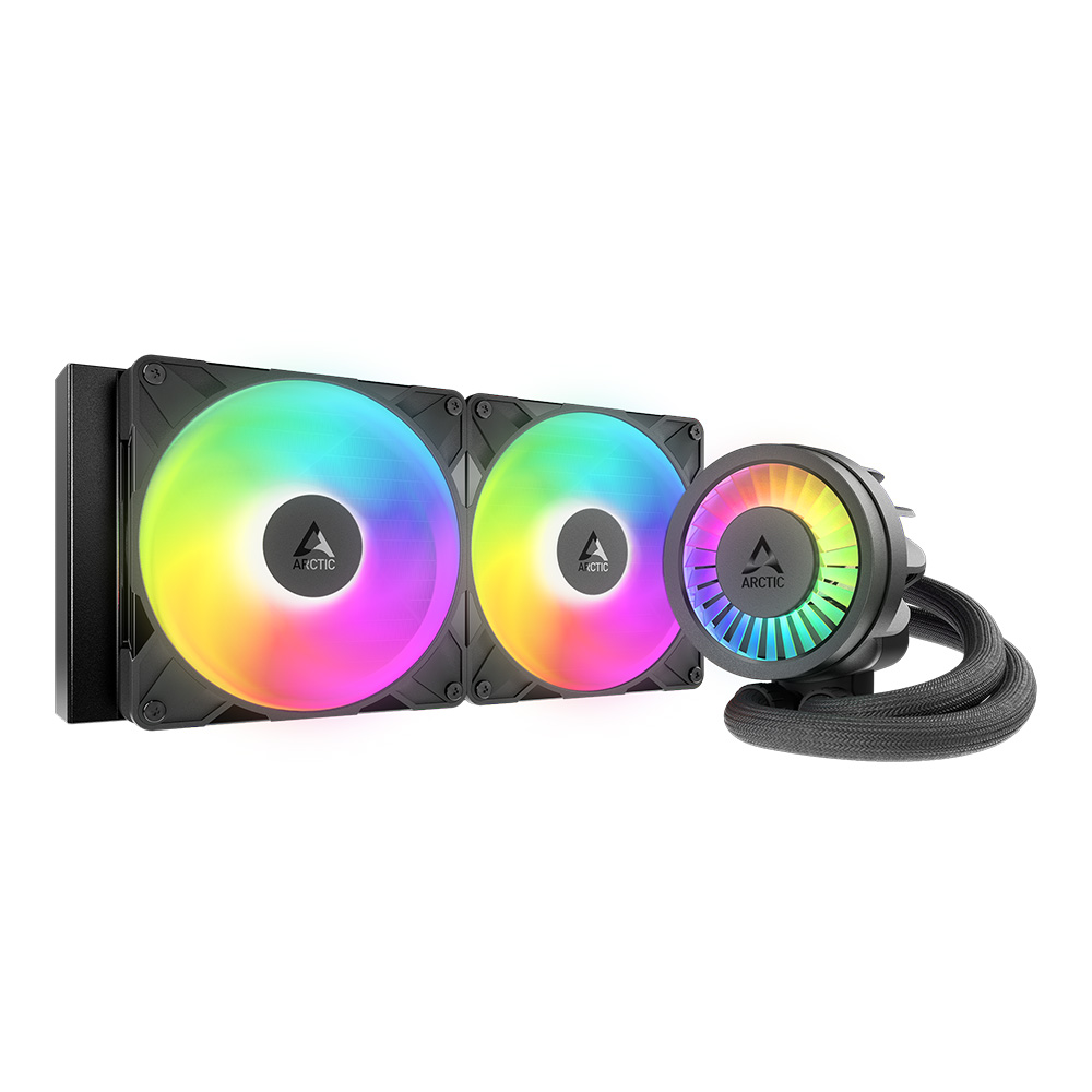 CPU LIQUID COOLER (ระบบระบายความร้อนด้วยน้ำ) ARCTIC LIQUID FREEZER III PRO 280 A-RGB - BLACK ACFRE00183A