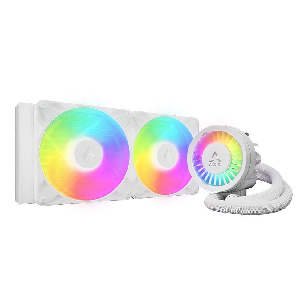 CPU LIQUID COOLER (ระบบระบายความร้อนด้วยน้ำ) ARCTIC LIQUID FREEZER III PRO 280 A-RGB - WHITE ACFRE00187A
