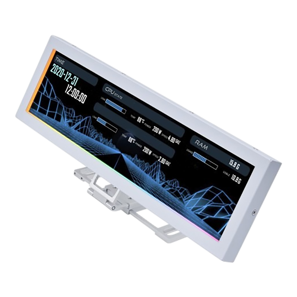 LCD PANEL (จอแอลซีดี) LIAN LI 8.8 INCH UNIVERSAL SCREEN US88V1 - WHITE SM088W