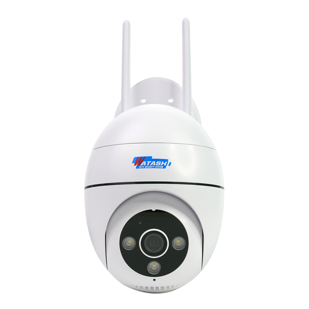 IP-CAMERA (ไอพีคาเมร่า) WATASHI WIOT1042F-S4 - FHD+ 4MP WIFI PAN-TILT COLOR NIGHT VISION IP65