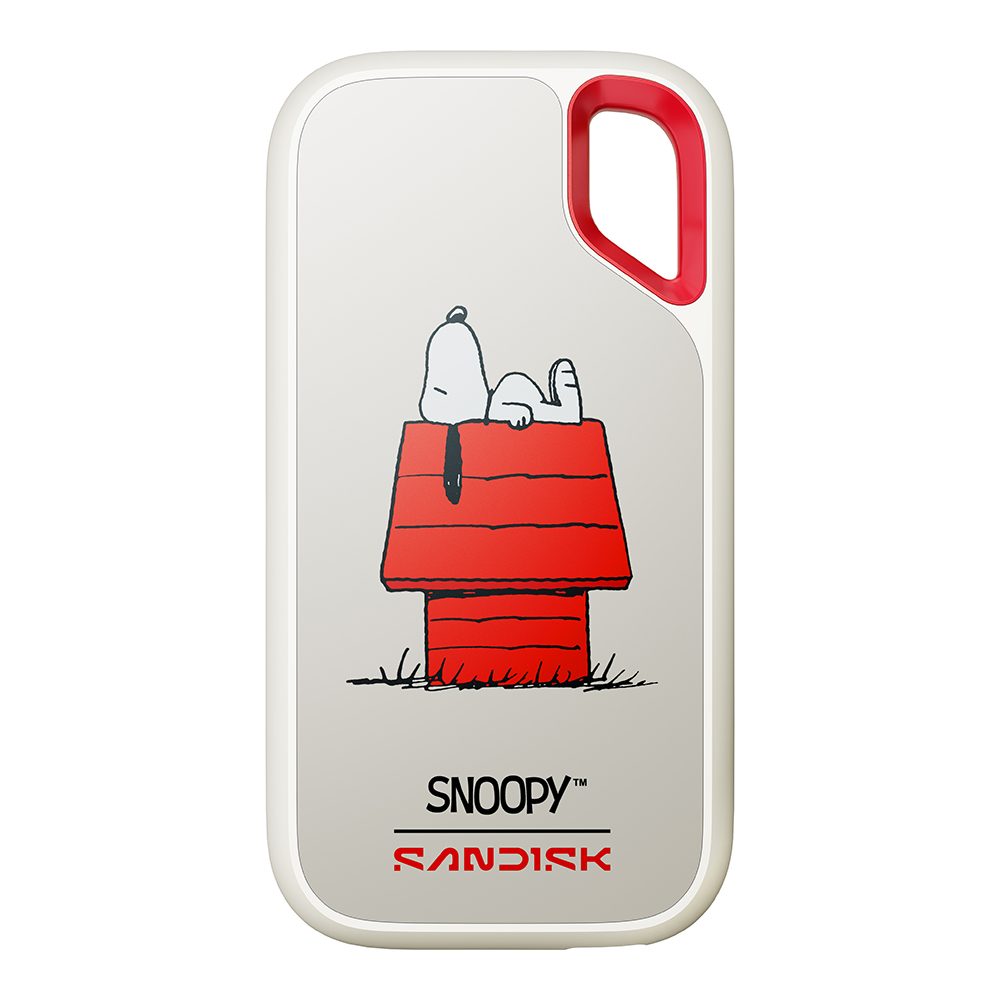 1 TB PORTABLE SSD (เอสเอสดีพกพา) SANDISK SNOOPY LIMITED EDITION SDSSDE61-1T00-AP