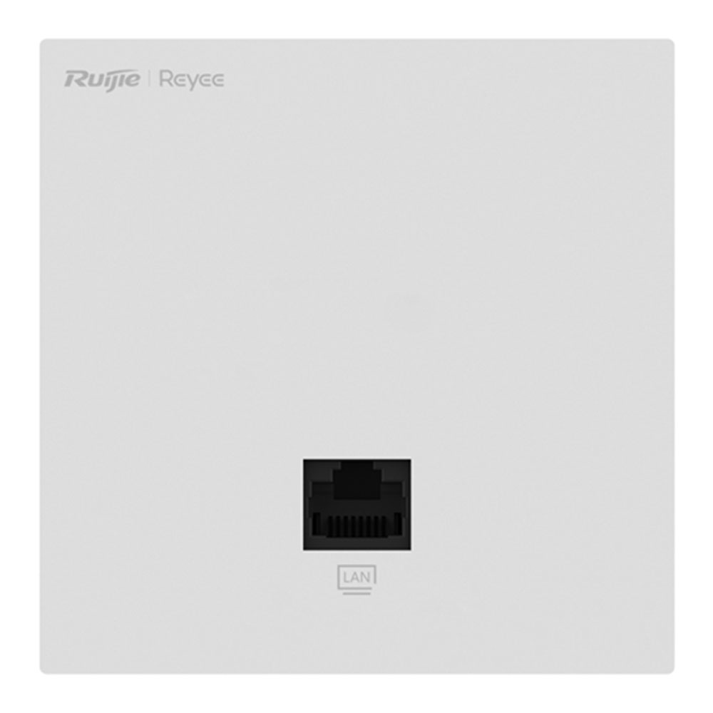 ACCESS POINT (แอคเซสพอยต์) REYEE WI-FI 6 AX3000 ULTRA-THIN WALL PLATE - RG-RAP1261