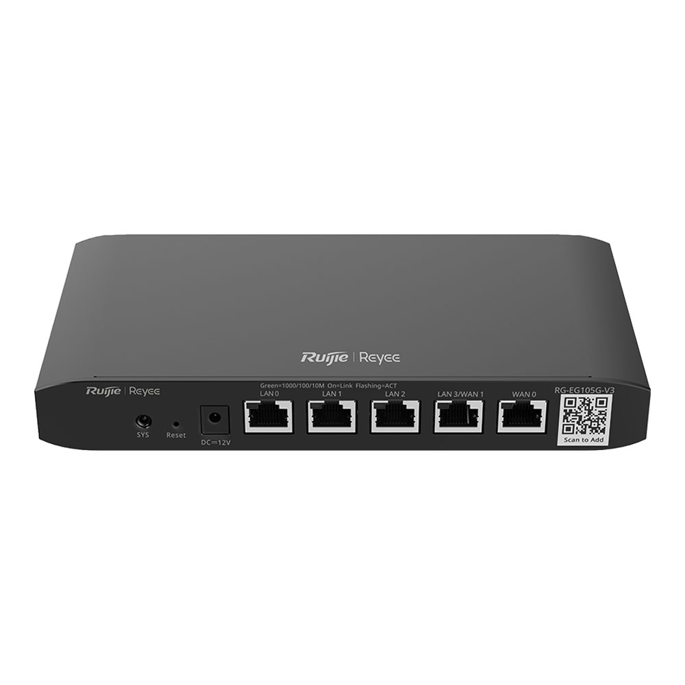 ROUTER (เราเตอร์) REYEE CLOUD MANAGED - RG-EG105G-V3