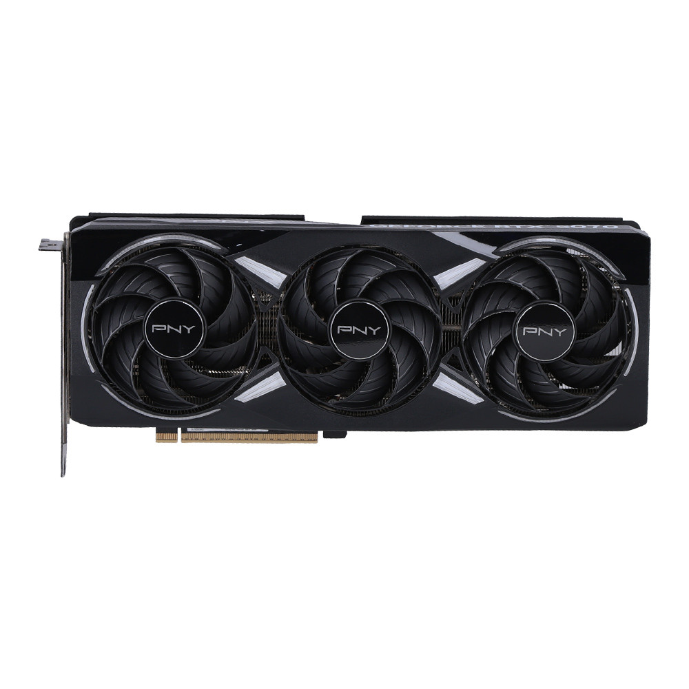 VGA (การ์ดแสดงผล) PNY GEFORCE RTX 5070 ARGB EPIC-X RGB OVERCLOCKED TRIPLE FAN - 12GB GDDR7 VCG507012TFXXPB1-O