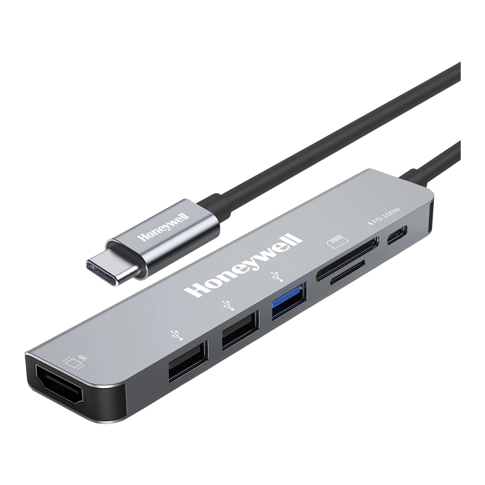 USB DOCK (ยูเอสบีด็อก) HONEYWELL TYPE-C DOCKING STATION 7-IN-1 - HC000017/LAP/CDK
